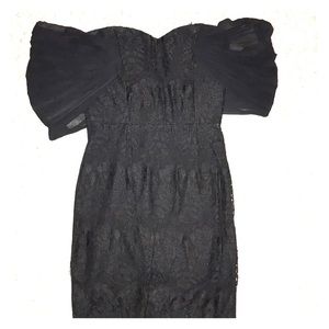Black dress size XS